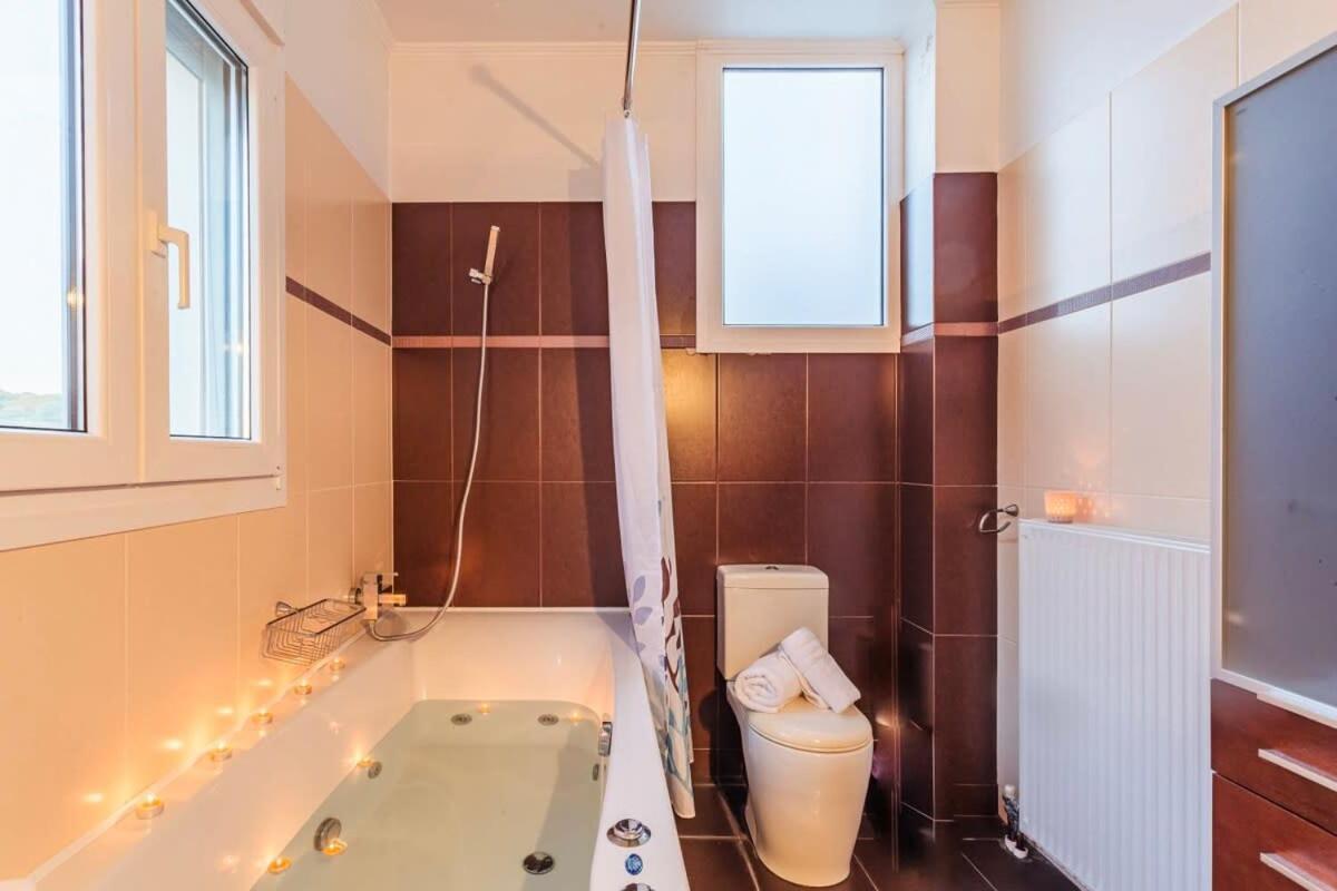 Navarino Captains Villa - Lux Private Pool Retreat Marathopoli Exterior photo