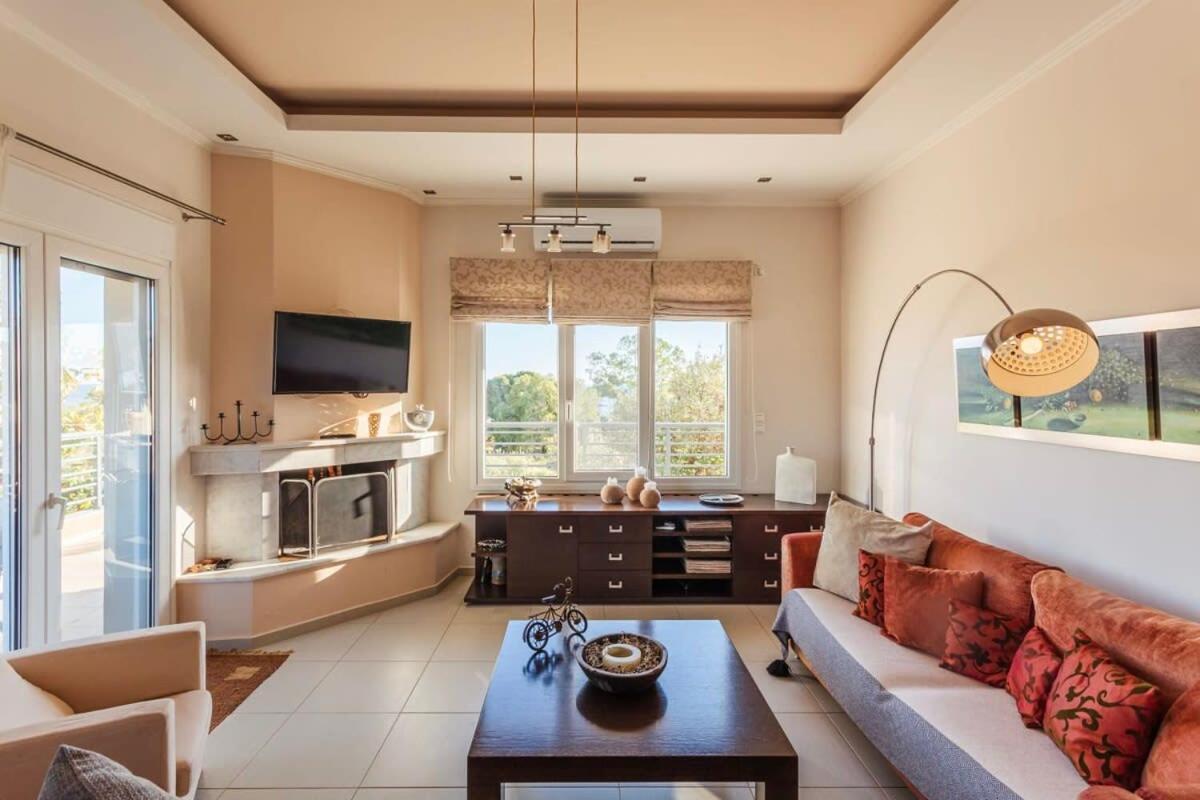 Navarino Captains Villa - Lux Private Pool Retreat Marathopoli Exterior photo
