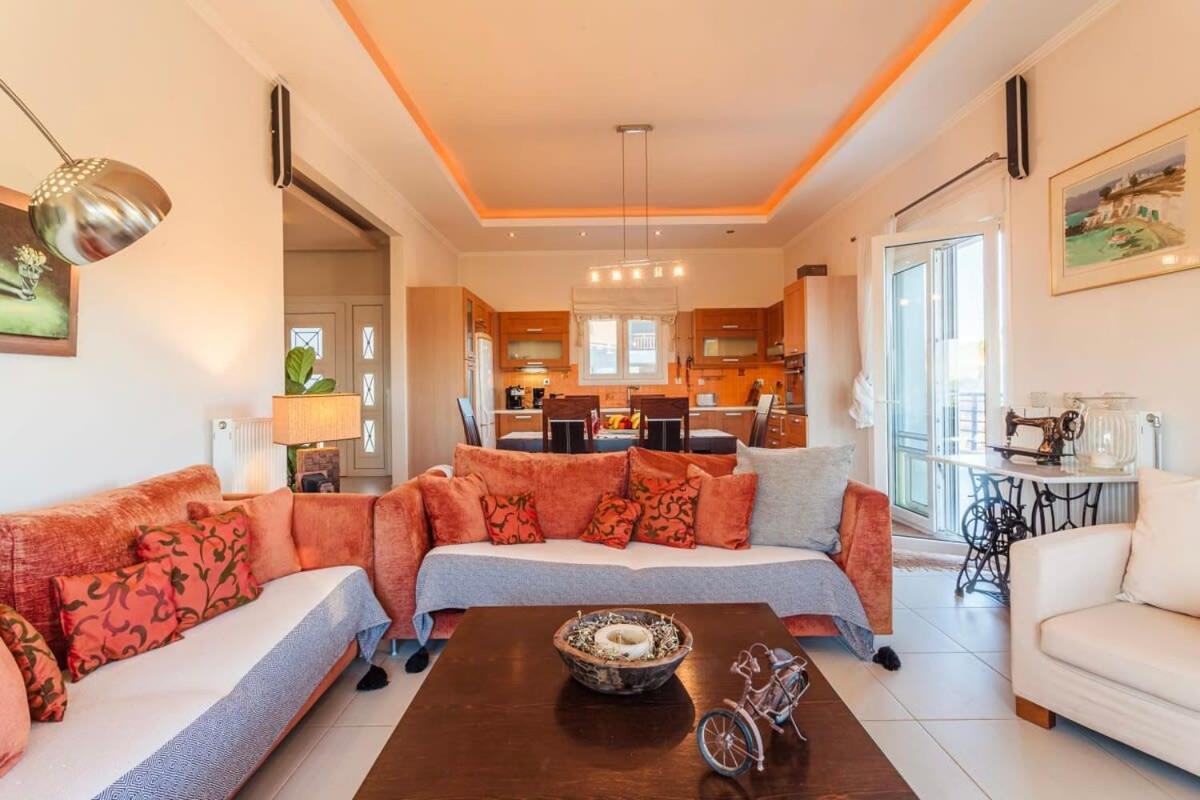 Navarino Captains Villa - Lux Private Pool Retreat Marathopoli Exterior photo